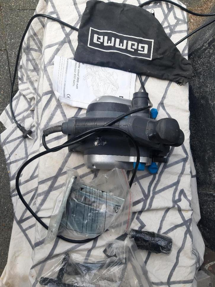 Gamma Schaafmachine type P-853, Doe-het-zelf en Verbouw, Schaafmachines, Gebruikt, Elektrisch, Ophalen