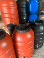 Voorraad regenton va €10 regentonnen barrels vaten 220 liter, Tuin en Terras, Regentonnen, 150 liter of meer, Ophalen, Gebruikt