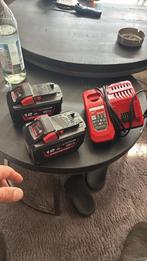 Accu set te koop Milwaukee, Ophalen of Verzenden, Zo goed als nieuw