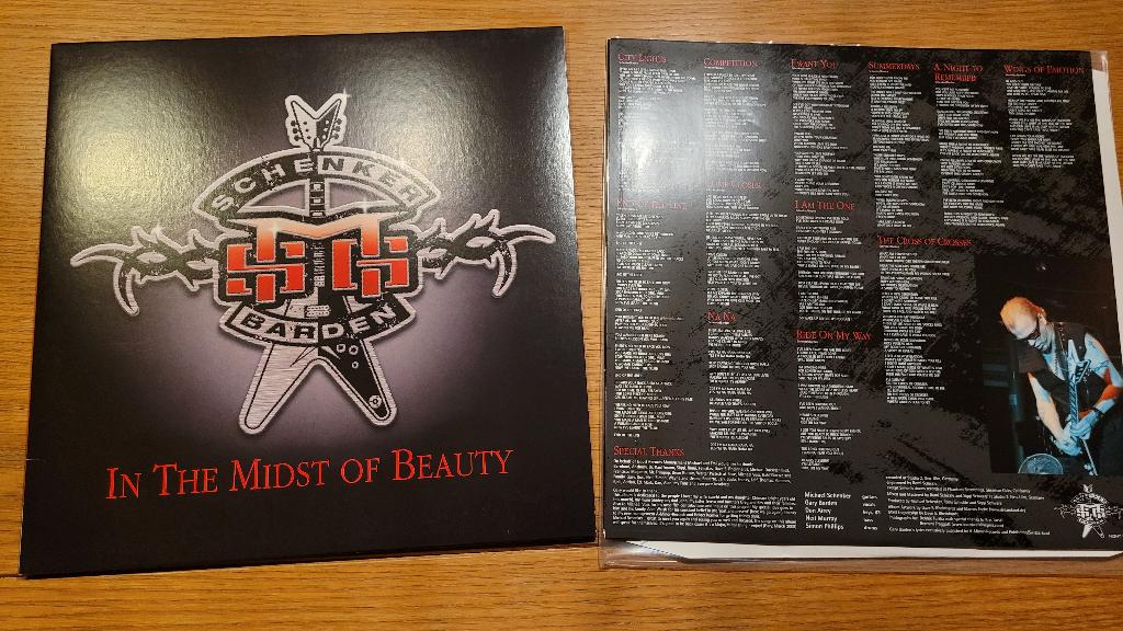 MSG (Michael Schenker) - In the Midst of Beauty (LP), Cd's en Dvd's, Ophalen of Verzenden, Zo goed als nieuw, 12 inch, Poprock