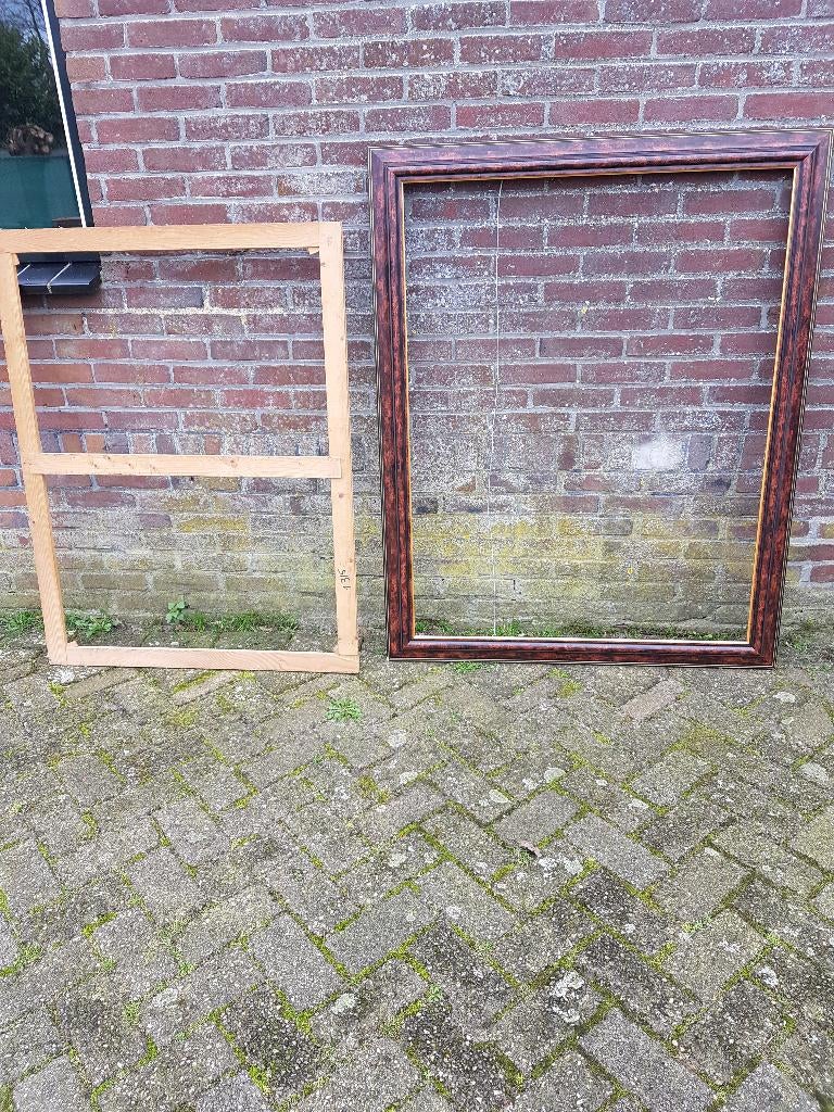 lijst met spanraam voor schilderij, Ophalen, Gebruikt