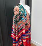 ZGAN! Extra grote vierkante sjaal in zijden en viscose mix, Ophalen of Verzenden, Zo goed als nieuw, Maat 46/48 (XL) of groter