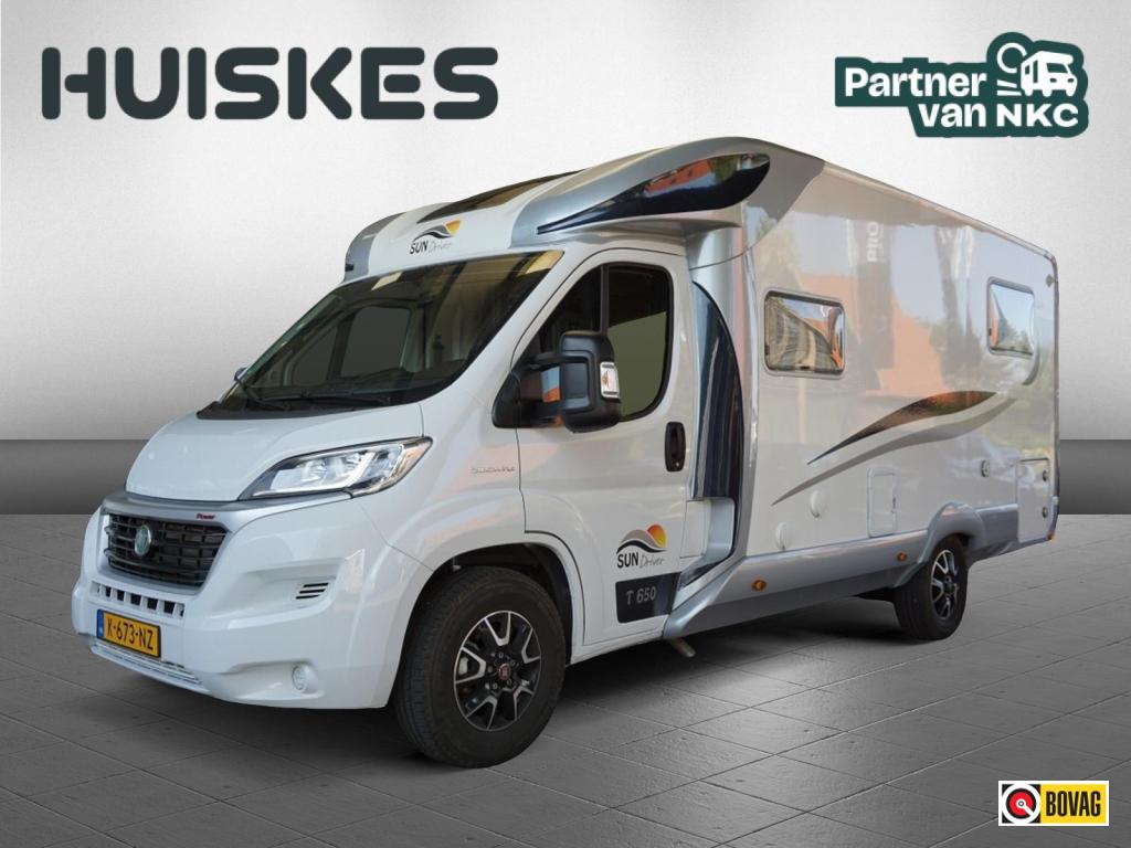 Ilusion Sun Driver T650 automaat, Ringverwarming, Fiat, Koelkast, Bedrijf