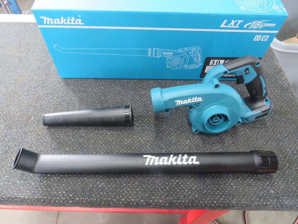 Makita DUB186ZX1 Bladblazer 18V Losse Machine 2 Blaaspijpen, Makita, Nieuw, Zandhaarweg, Ophalen of Verzenden