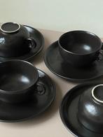 Vier kop en schotels Staffel Stoneware, Staffel stoneware, Ophalen of Verzenden, Zo goed als nieuw, Overige stijlen