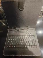 10" Bluetooth Toetsenbord Universeel Tablet iPad Hoes, Universeel, Nieuw, Ophalen of Verzenden, Draadloos