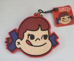 Milky Peko-chan Sleutelhanger - Vintage Japanse Anime, Ophalen of Verzenden, Gebruikt, Knuffel of Figuurtje