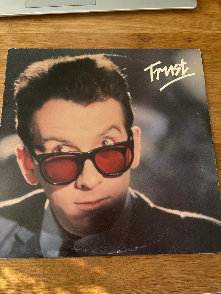 Elvis Costello & The Attractions - Trust LP (1981), Gebruikt, 1980 - 1989, Ophalen of Verzenden, 12 inch