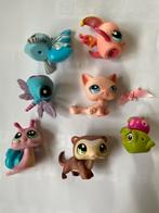 Littlest Pet shop 7 dieren popjes LPS, Ophalen of Verzenden