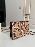 Schoudertas met slangenprint PULL&BEAR, Ophalen of Verzenden, Zo goed als nieuw, Schoudertasje