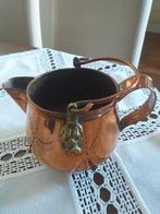 Oud antiek prachig rood koperen decoratief design sierstuk, Ophalen of Verzenden, Koper