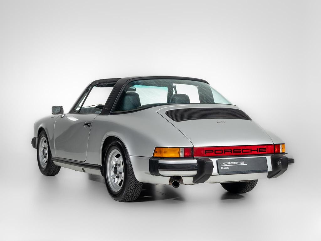 Porsche 911 Targa Jubi 1975, Auto's, Porsche, Porsche Occasion Garantie, Gebruikt, Zwart, 4 stoelen