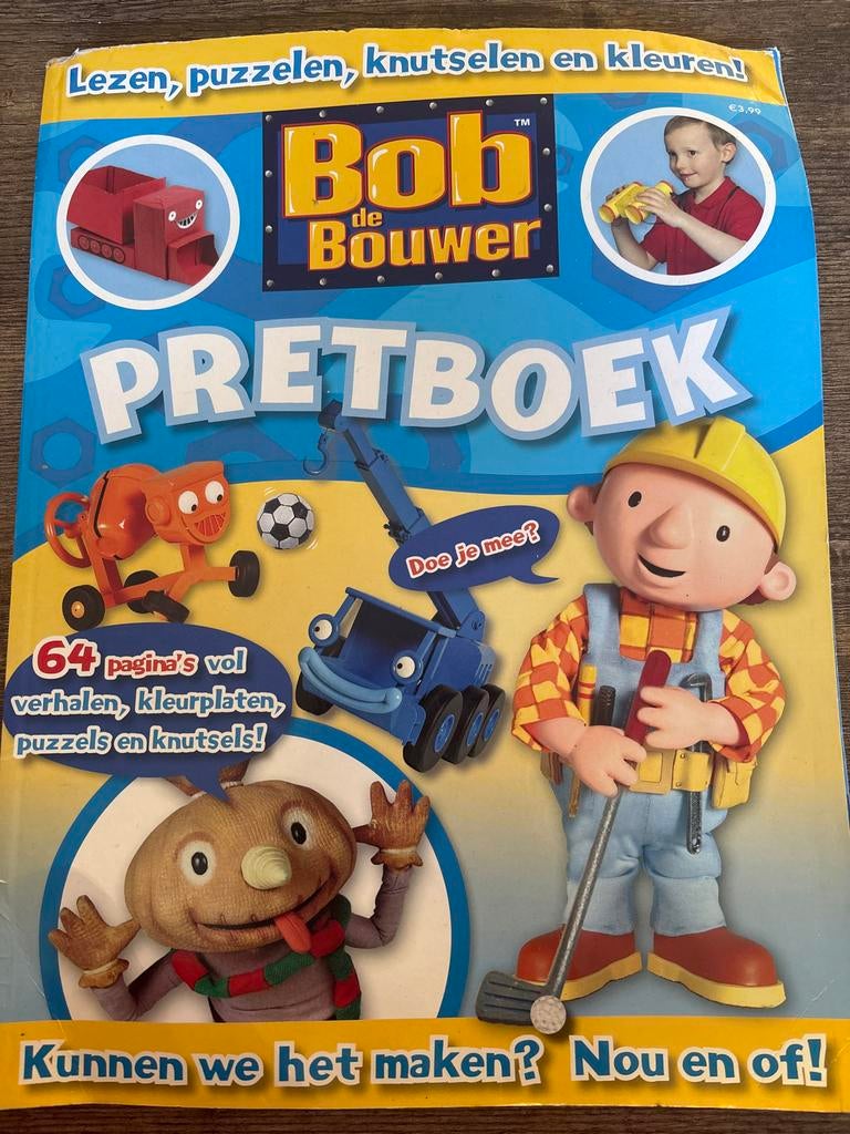 Bob de Bouwer Pretboek, Boeken, Ophalen of Verzenden, Gelezen, Fictie algemeen