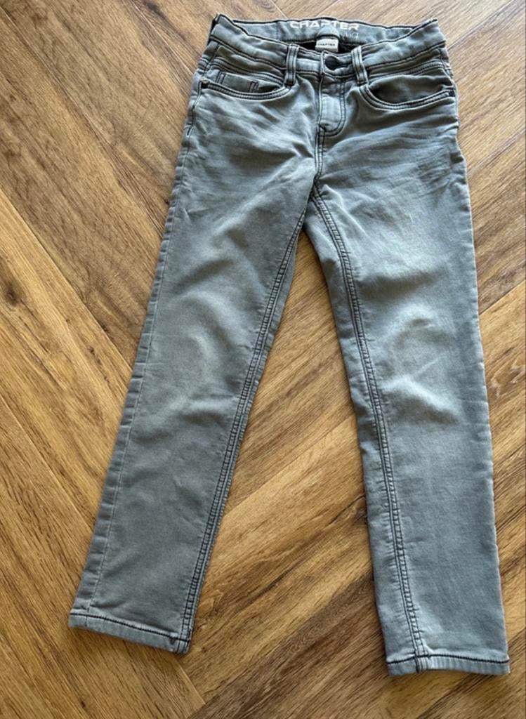 Grijze skinny jeans Chapter Young maat 146, Ophalen of Verzenden, Zo goed als nieuw, Jongen of Meisje, Broek