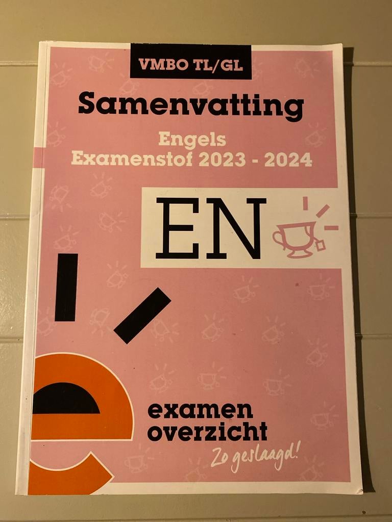 Samenvattingen Engels, Biologie, Nederlands VMBO TL/GL, Ophalen of Verzenden, Gelezen, VMBO, Biologie