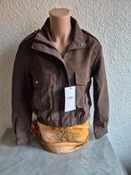 Bomberjack K-ZELL suède-look, maat L, bruin, Kleding | Dames, Ophalen, Bruin, Maat 42/44 (L), Nieuw