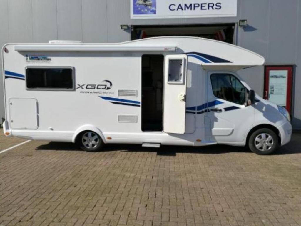 XGO Dynamic 95 Camper XGO Dynamic hefbed, Kluisje, Chemisch toilet, XGO, Ringverwarming
