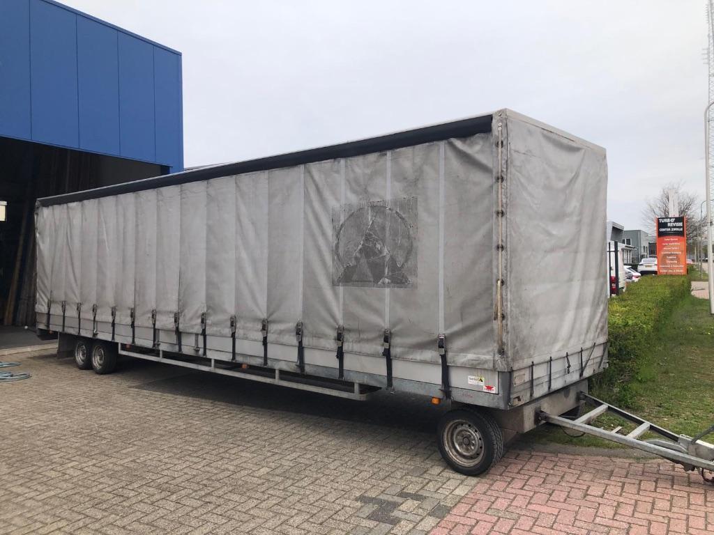 Schamelwagen met schuifzeil, Auto diversen, Aanhangers en Bagagewagens, Ophalen, Gebruikt