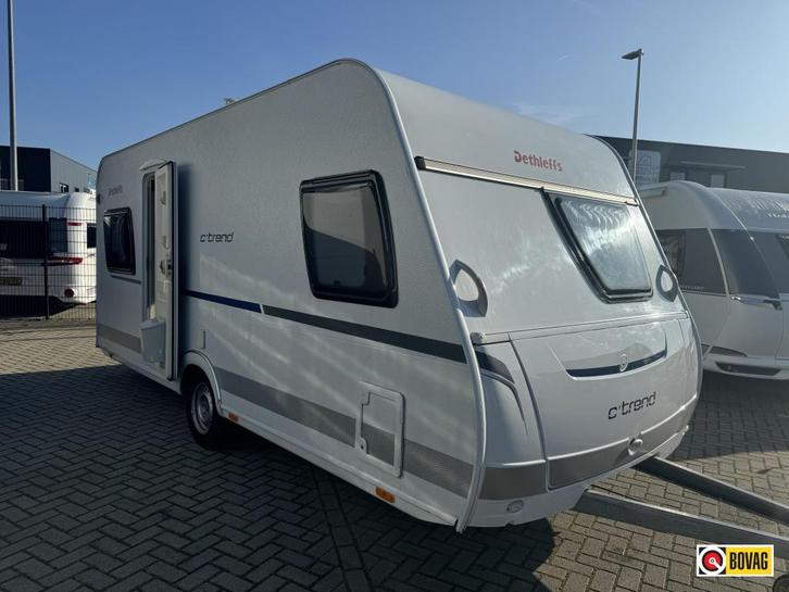 Dethleffs C'Trend 475 FR 2e paasdag open, Caravans en Kamperen, Caravans, Bedrijf, tot en met 4, 1000 - 1250 kg, Rondzit, Dethleffs
