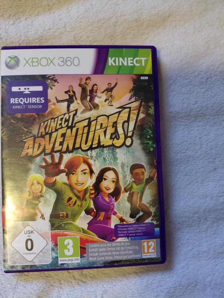 Kinect adventures xbox 360, Spelcomputers en Games, Games | Xbox 360, Ophalen of Verzenden, Zo goed als nieuw, Avontuur en Actie