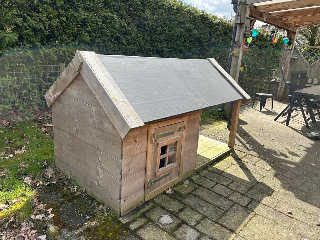 Houten hondenhok, Ophalen, 100 cm of meer, Hondenhok, 110 cm of meer