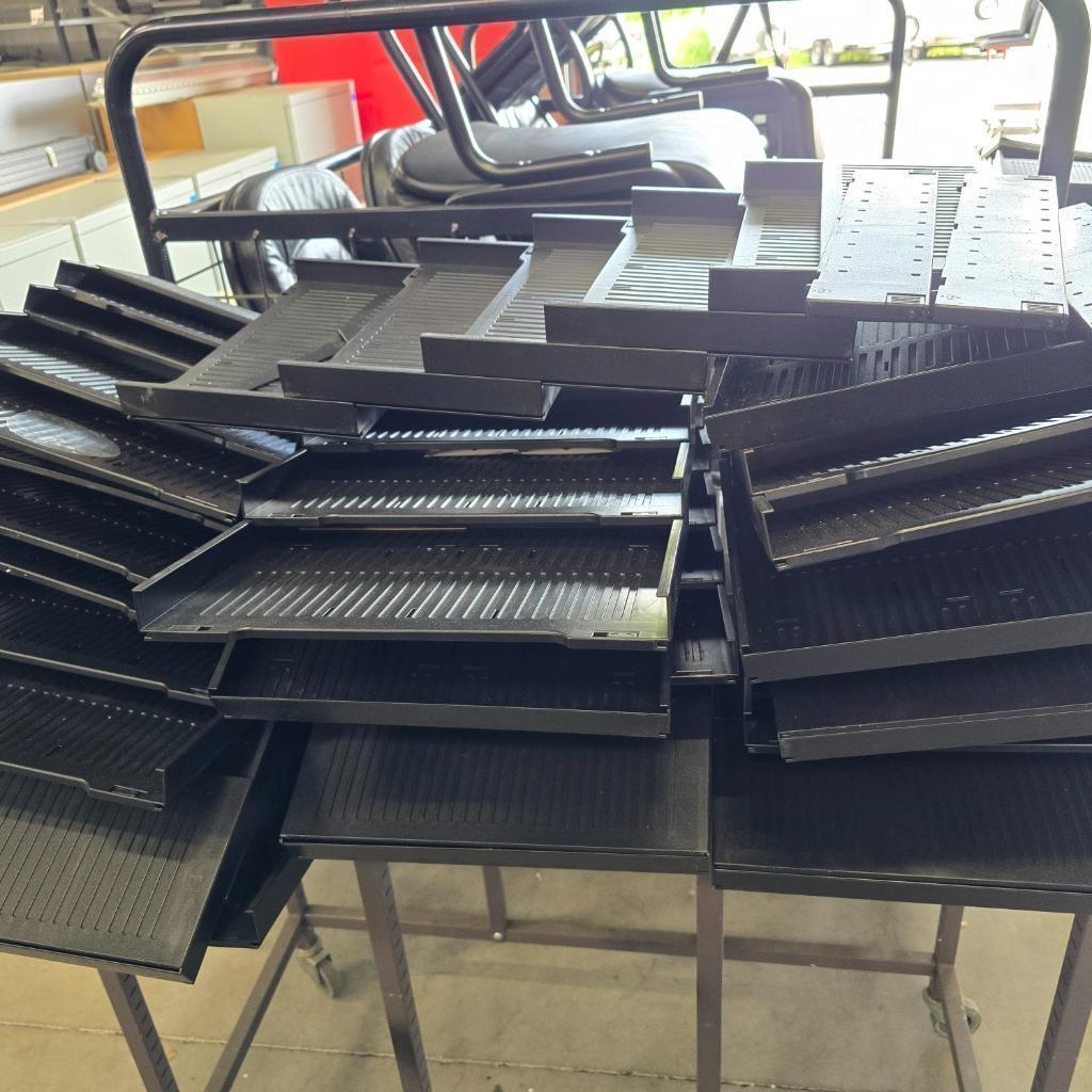 Partij 125 STUKS ladeboxen ladekasten inschuifbaar papierbak, Ophalen, Nieuw