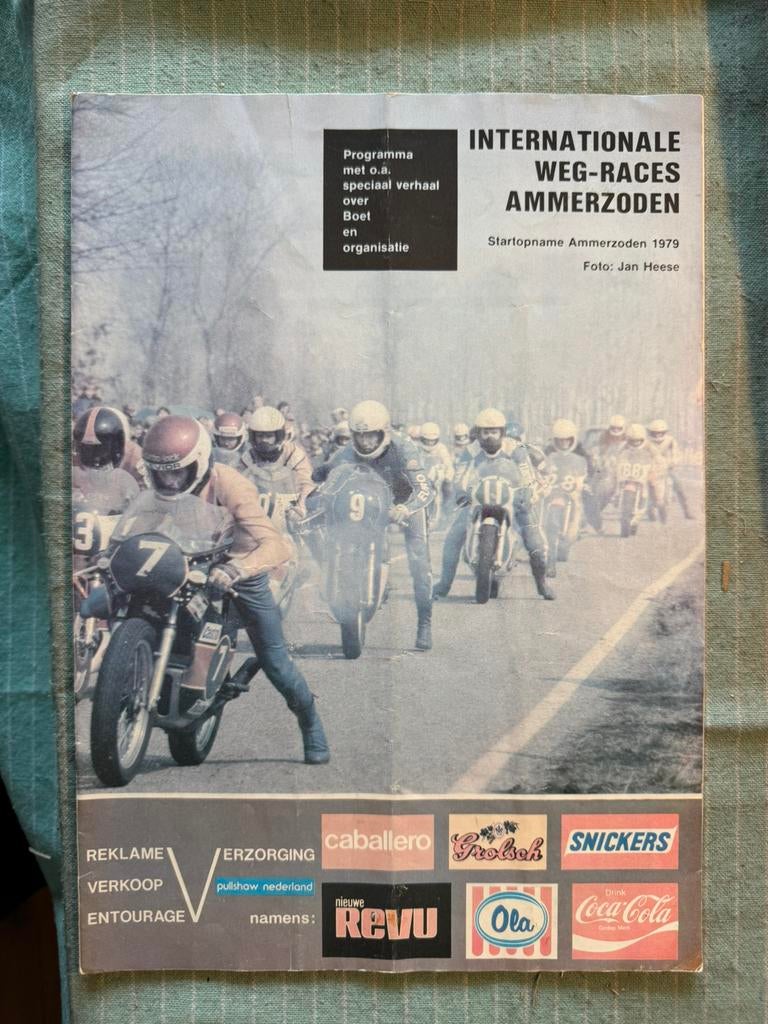 Programma Ammerzoden 1979 wegraces, Verzenden, Zo goed als nieuw