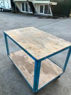 Robuuste magazijn kar., Doe-het-zelf en Verbouw, Transportwagens, 100 liter of meer, Ophalen of Verzenden, Zo goed als nieuw, Transportkar