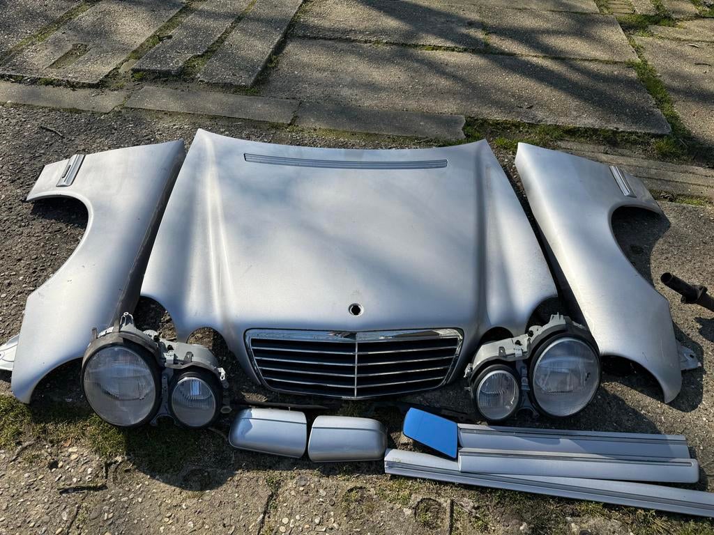 Onderdelen Mercedes-Benz W210, Auto-onderdelen, Carrosserie en Plaatwerk, Ophalen, Gebruikt, Voor, Mercedes-Benz