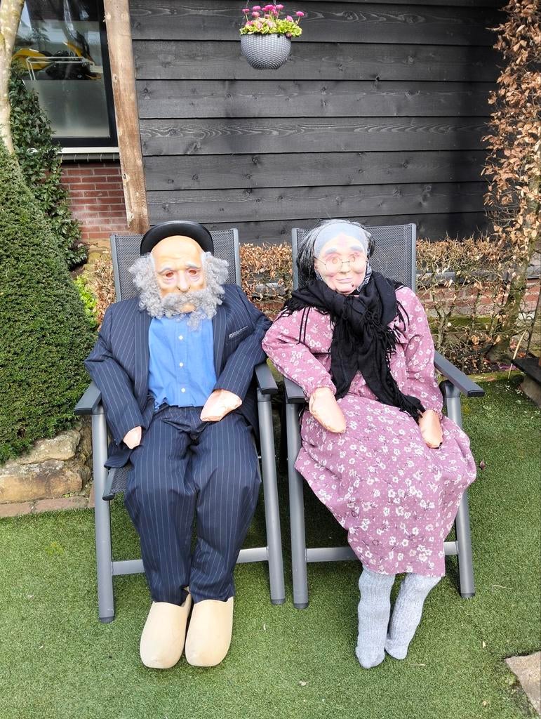 Te Huur Abraham of Sarah pop. En een mooi verlicht 50 bord, Ophalen, Nieuw, Abraham of Sarah