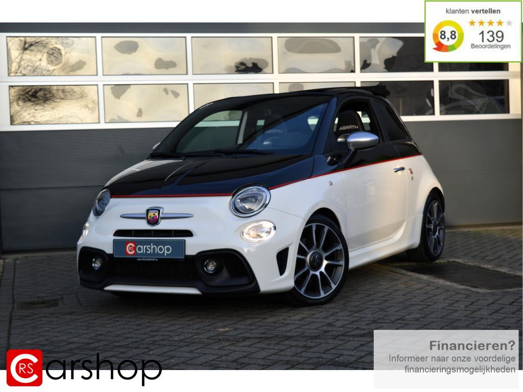 Abarth FIAT 595C 1.4 T-Jet Abarth Turismo 165PK Cabrio | Nav, Auto's, Abarth, Voorwielaandrijving, 12 maanden, Gebruikt, 4 cilinders
