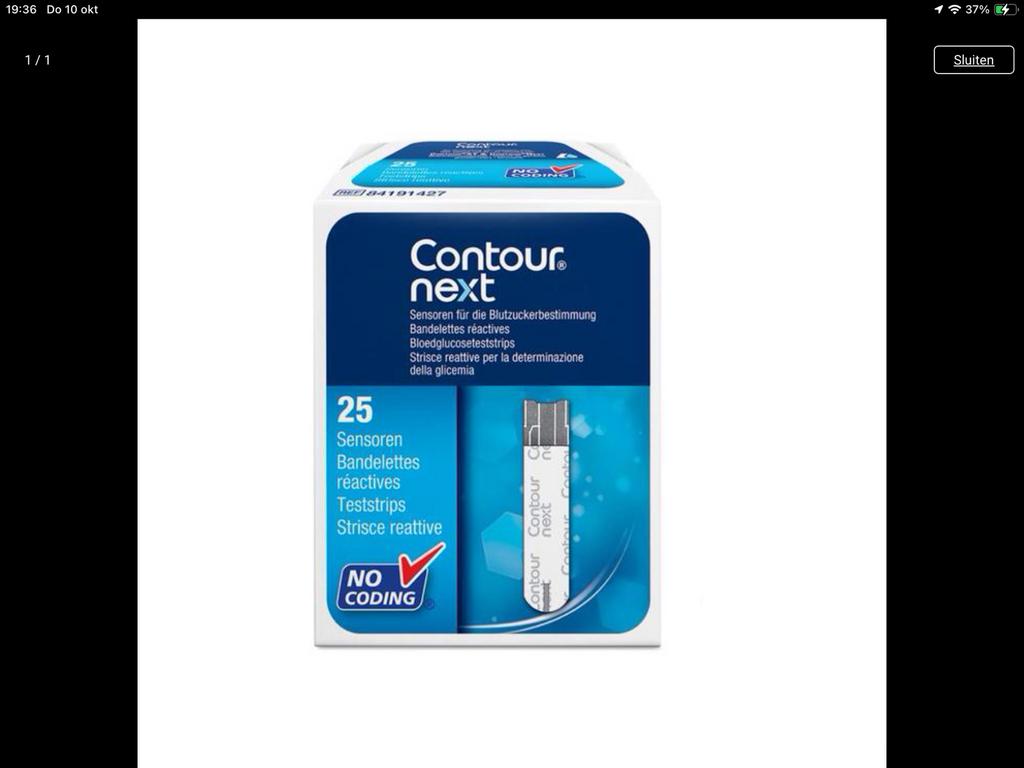 Contour next bloedsuiker strips gevraagd!, Ophalen of Verzenden, Nieuw