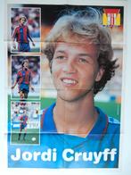 Poster Jordi Cruiff achterkant Jon Bon Jovi., Rechthoekig Staand, Ophalen of Verzenden, Zo goed als nieuw, Sport