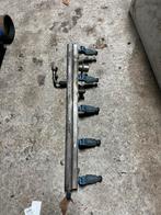 Injector rail met blauwe injectoren Volvo V70 T5 2002, Ophalen of Verzenden, Gebruikt, Volvo
