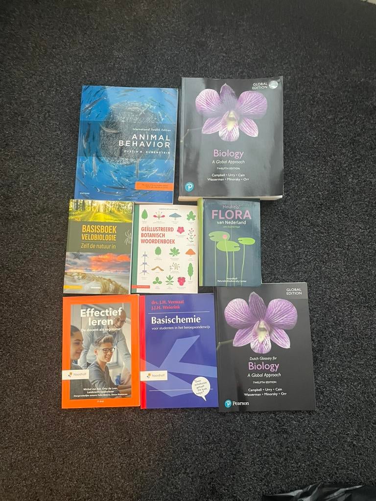 Biologie boeken, Ophalen, Zo goed als nieuw, Overige niveaus, Biologie