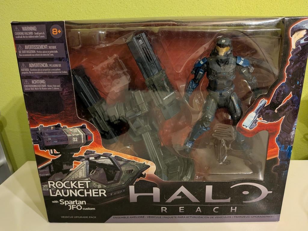 Halo Reach Rocket Launcher met Spartan JFO - Nieuw in doos, Ophalen of Verzenden, Nieuw