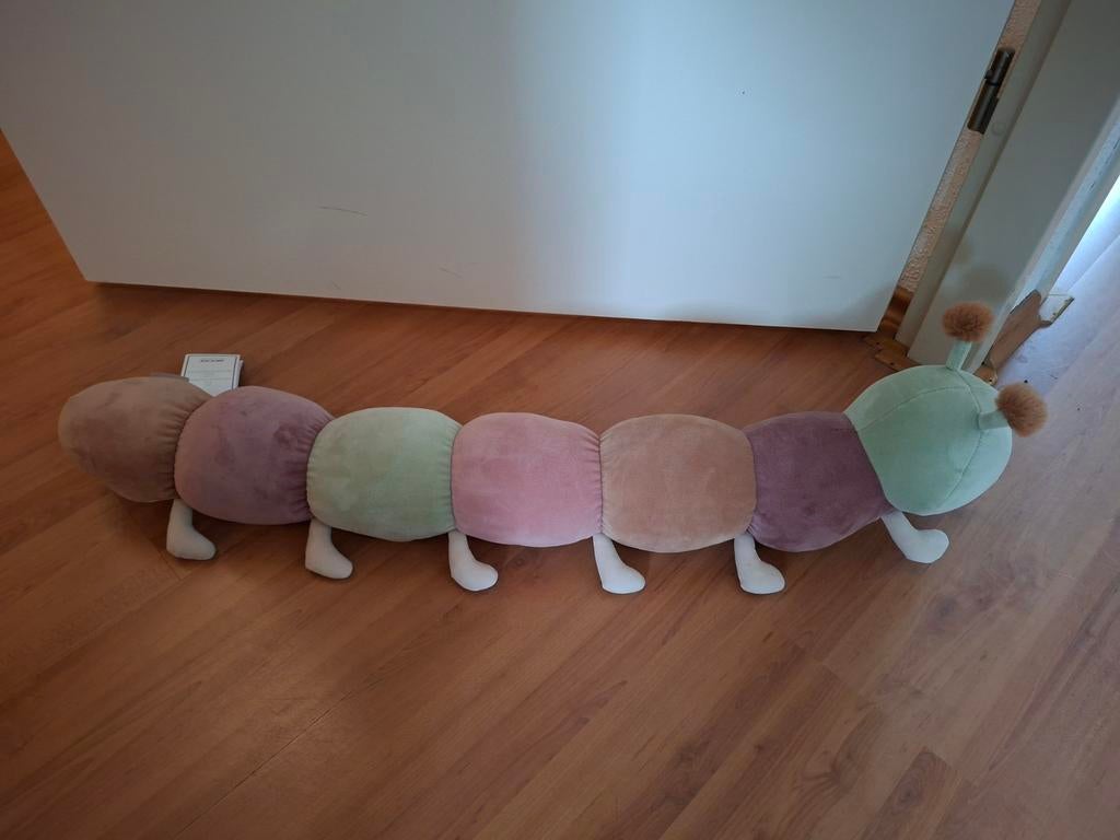 Grote rups knuffel, Kinderen en Baby's, Speelgoed | Knuffels en Pluche, Ophalen of Verzenden, Nieuw, Overige typen