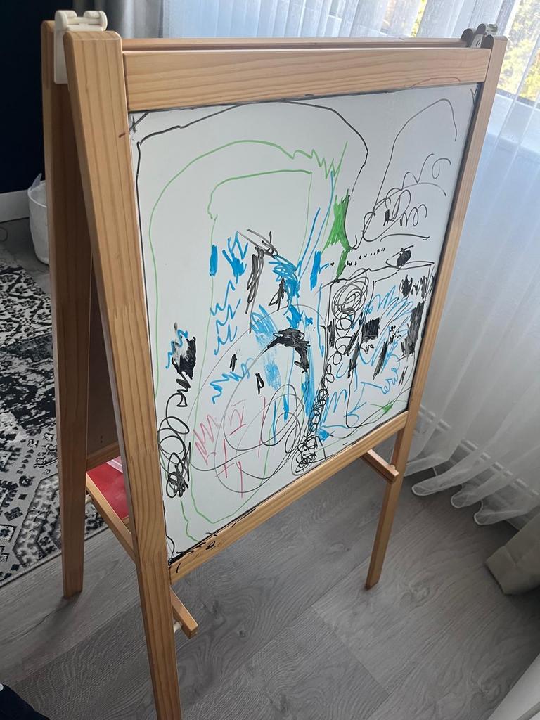 IKEA MÅLA Tekenbord/ezel voor kinderen, Ophalen of Verzenden, Gebruikt, Knutselen
