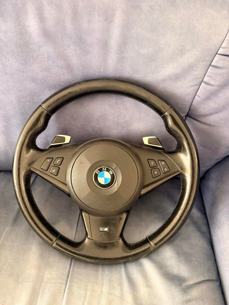 BMW E60 E61 E63 M-sport stuurwiel, Auto-onderdelen, Ophalen of Verzenden, Gebruikt, BMW