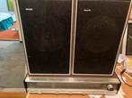 Philips 770 Stereo Tuner-Amplifier met speakers, Philips, Gebruikt, Tuner of Radio, Losse componenten