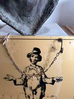 OUDE RAAMHANGER VAN GLAS, Ophalen of Verzenden