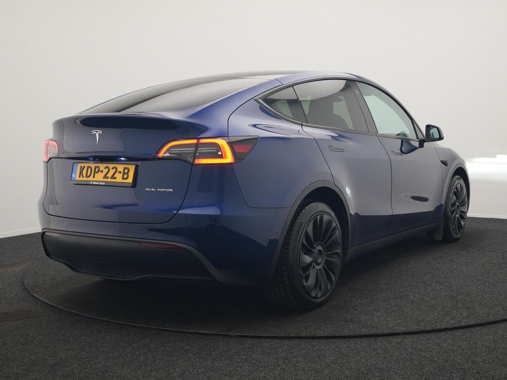 Tesla Model Y Long Range AWD 75 kWh 441pk | Full Self-Drivin, Automaat, Gebruikt, Zwart, Blauw