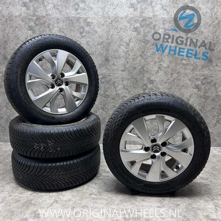 16 inch velgen + 4S banden Citroen C4 (grand) Picasso, Auto-onderdelen, Banden en Velgen, Banden en Velgen, Zomerbanden, 16 inch