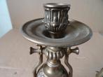 Vintage bronzen of koperen scheepskandelaars wandkandelaars, Ophalen of Verzenden