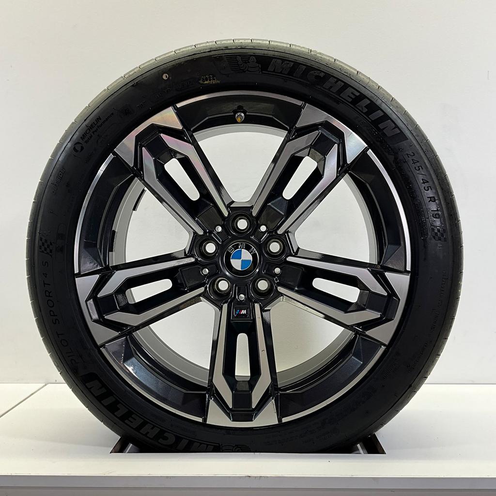 BMW IX1 X1 U11 IX2 X2 U10 SET VELGEN + ZOMERBANDEN 19 INCH O, Auto-onderdelen, Banden en Velgen, Banden en Velgen, Zomerbanden
