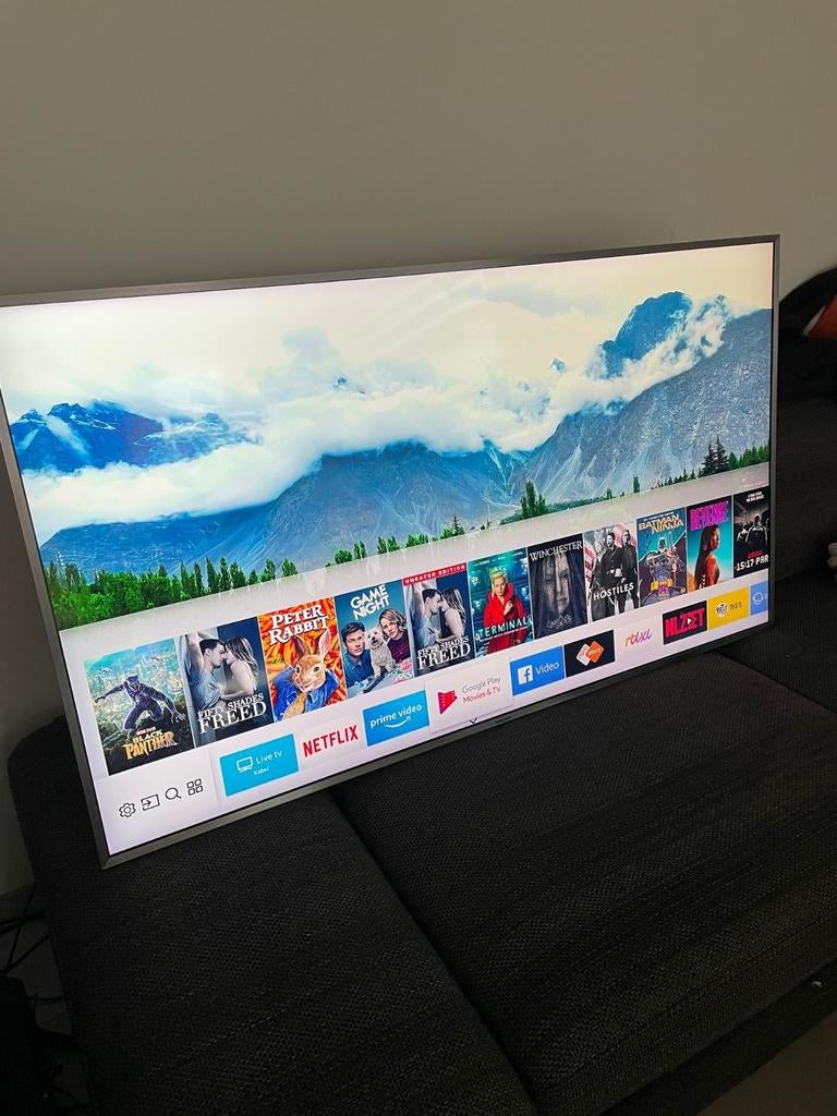 Samsung 55" Smart TV internet,wifi, netflix,youtube, Audio, Tv en Foto, Televisies, Zo goed als nieuw, LED, 100 cm of meer, 4k (UHD)