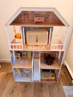 KidKraft Poppenhuis met Meubels en Accessoires, Kinderen en Baby's, Speelgoed | Poppenhuizen, Ophalen, Gebruikt, Poppenhuis