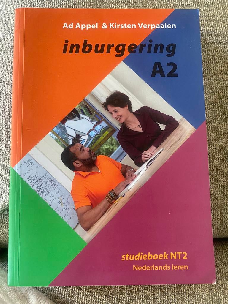 Inburgering A2 book, Boeken, Studieboeken en Cursussen, Ophalen, Alpha, Zo goed als nieuw