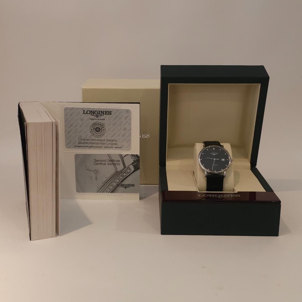 Longines Elegant collection l4.910.4.57.2 Horloge, Longines, Gebruikt, Support@longines.com, 2610 Longines Drive
Lexington, KY 40513
USA