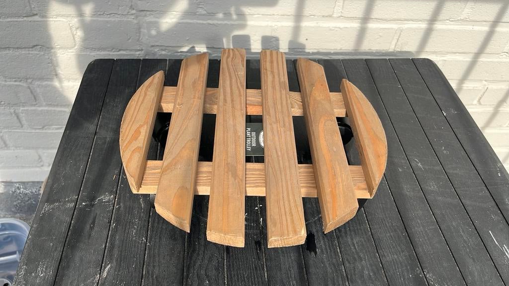 Plant trolley zwenkwielen, Ophalen